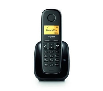 Стаціонарний бездротовий телефон Gigaset A180 чорний
