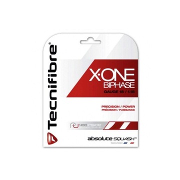 Тяга для сквошу TECNIFIBRE X-ONE Biphase RED 1,18 9,7 м