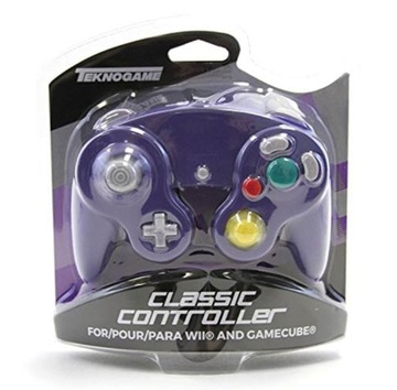 Classic Controller for Wii and Gamecube Teknogame Purple Pad