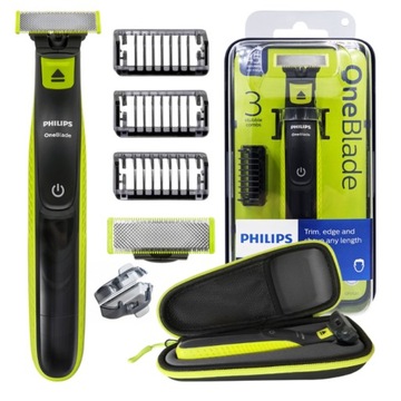 БРИТВА PHILIPS ONEBLADE QP2520 / 20 3 НАСАДКИ + ЧОХОЛ