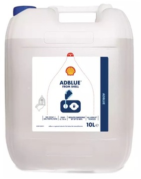 SHELL AD BLUE ADBLUE DIESEL КАТАЛІТИЧНА РІДИНА DPF 10L + ВОРОНКА