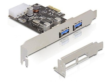 Контроллер Delock PCI Express-USB 3.0 2-портовый