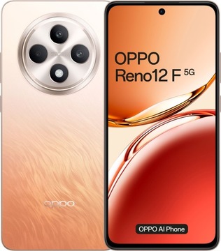 Смартфон OPPO Reno 12F 5G DS 8GB / 256GB Помаранчевий