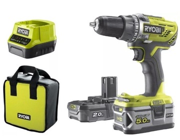 Дрель-шуруповерт Ryobi R18DD3-252S