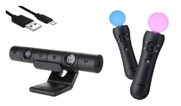 Sony Playstation 4 V2 камера + 2x контроллер Move V2 особенности-ZCM2E