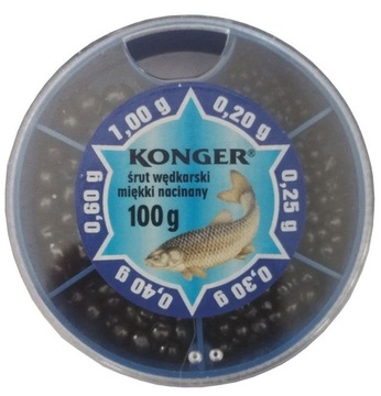 Набір дробоструминного дробу Konger 100GR