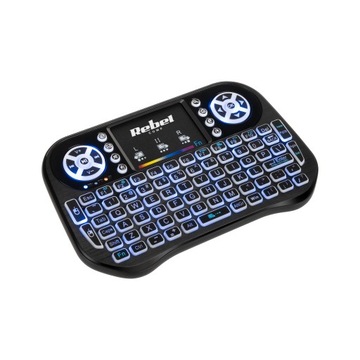 Мини беспроводная клавиатура Smart TV LED USB 2.4 GHz Touchpad Rebel Q5