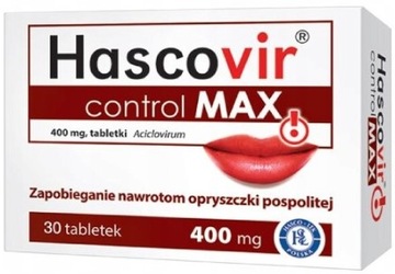 Hascovir control Max от герпеса 30 таблеток