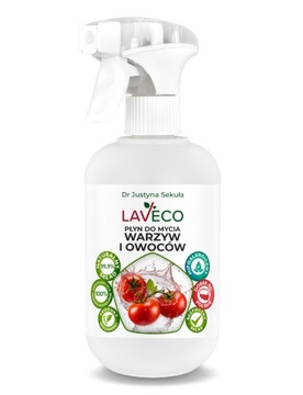 Натуральная моющая жидкость для овощей и фруктов - 0,5 л-LAVECO-без запаха