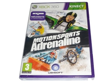 XBOX 360 MOTIONSPORTS ADRENALINE KINECT x360