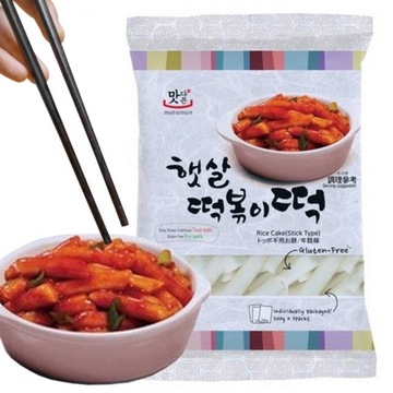 Tteokbokki Оригінальна Рисова Локшина Matamun Корейські Локшини Topokki