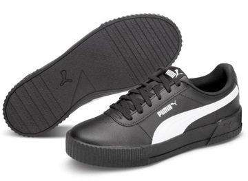 Женская обувь Puma Carina PFS R. 38 черные кроссовки