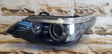 bmw 5 e60 06 xenon europa nie skrętny d1s lewa