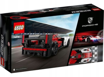 Автомобиль PORSCHE LEGO SPEED CHAMPIONS автомобиль Кубица F1 быстро 24H