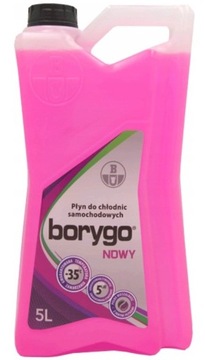 BORYGO НОВЫЙ 5Л ОХЛАЖДАЮЩАЯ ЖИДКОСТЬ