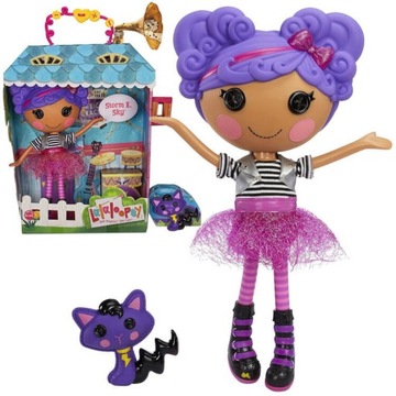 Lalaloopsy велика рок лялька Storm E Sky 33 см + кошеня ZA4912