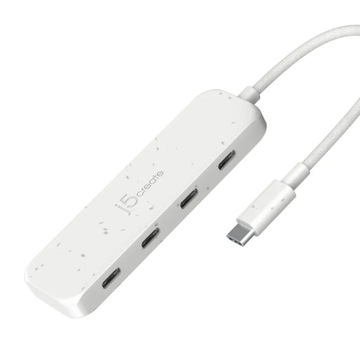j5create JCH345EW USB 3.2 Gen 1 (3.1 Gen 1) Type-C 10000 Мбит/с Белый