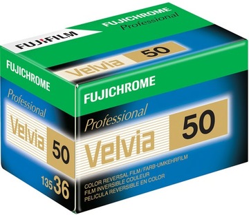 Цвет слайдов Fujifilm Fujichrome Velvia 50 135/36