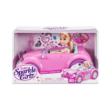 ZURU Sparkle Girlz набор с куклой 10,5 дюймов розовый кабриолет