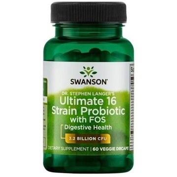 SWANSON Ultimate пробиотик 16 штаммов 60 кап.