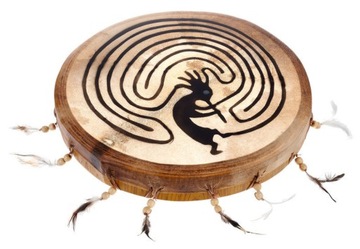 Шаманський барабан Terre Shaman Drum 35cm Kokopelli