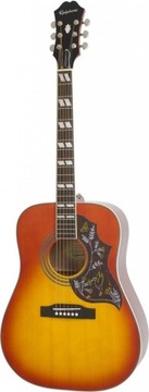 Epiphone Hummingbird Sonitone FC Faded Cherry Sunburst електрогітара-akust