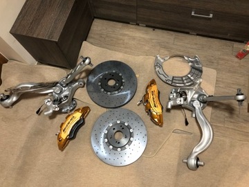 MERCEDES AMG GT 192 CERAMIC BRAKE DISCS FRONT LEFT AND RIGHT ПОЛНЫЙ КОМПЛЕКТ