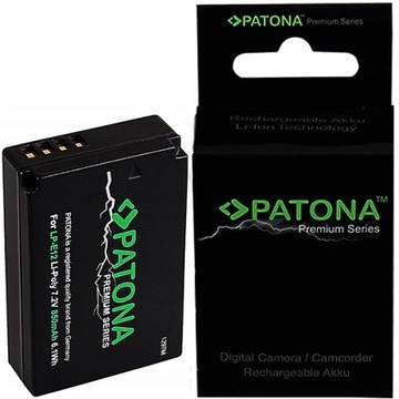 Аккумулятор Patona LP-E12 Premium для Canon