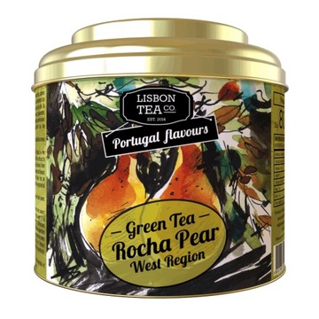 LISBON TEA зеленый чай с грушей PERA ROCHA 75г