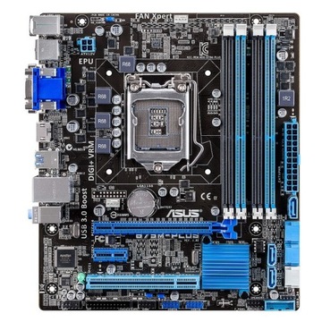 Материнская плата ASUS B75M-PLUS socket 1155