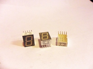 Дисплей HDSP-H101F 7 сегментний В. а. червоний-2 шт.