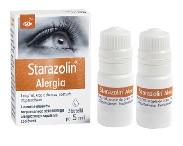 Starazolin аллергия 1 мг / мл, глазные капли, 2x5 мл