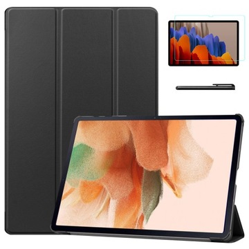 Стекло чехол для Samsung Galaxy TAB S7 плюс S7+ 12.4