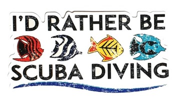 Аквалангіст i'd rather be scuba diving