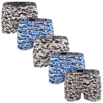 5PACK БАВОВНА ДИТЯЧІ БОКСЕРИ РОЗМІР 152-158
