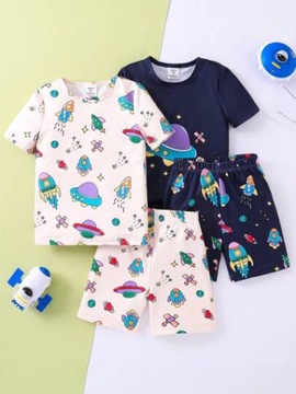 SHEIN 2-PACK ДИТЯЧІ БЛУЗКИ ТА ШТАНИ З МАЛЮНКОМ 104 824