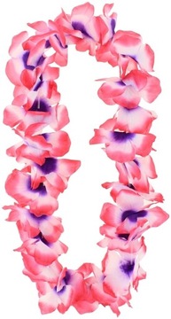 Гавайское ожерелье Гавайи розовые цветы Алоха