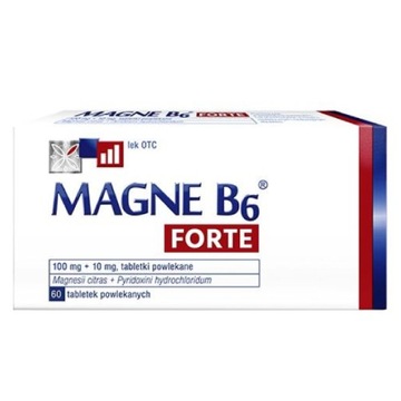 Magne B6 Forte - 60 таблеток-дефицит магния