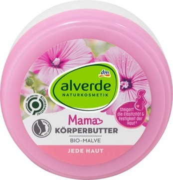 ALVERDE МАМА ОРГАНІЧНЕ МАСЛО ДЛЯ ТІЛА З МАЛЬВОЮ