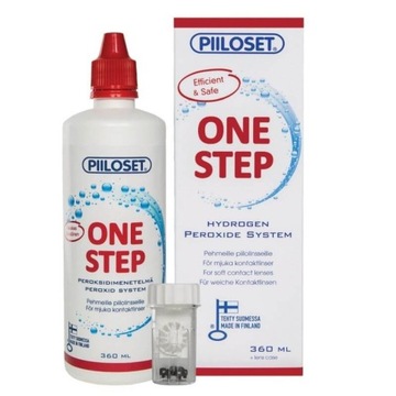 Жидкость для линз PIILOSET ONE STEP ONESTEP 360 мл 1 шт.