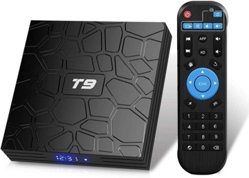 TV BOX T9 ANDROID 9.0 4GB RAM 32GB ROM 5GHz WiFi