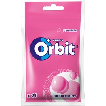 Orbit Bubblemint жувальна гумка без цукру 29 г