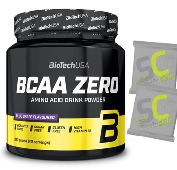 BIOTECH BCAA ZERO 360G аминокислоты регенерация силы