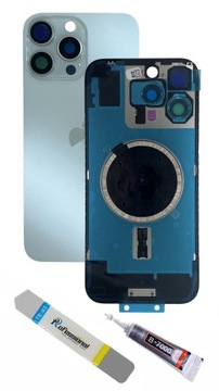 Озброєний OEM задня панель білий титан для iPhone 16 Pro Max фліп