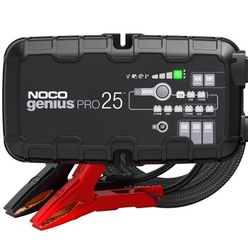NOCO GENIUSPRO25 интеллектуальное зарядное устройство выпрямитель 6V / 12V / 24V