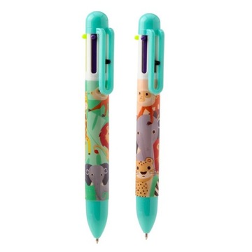 Багатобарвна ручка Zooniverse (6 кольорів)