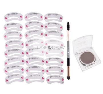 Набір для макіяжу брів Stamp Brows 24 Cappuccino