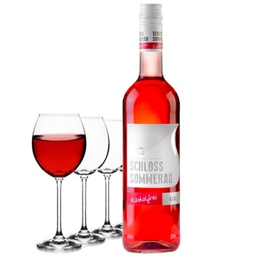 SCHLOSS SOMMERAU-рожеве безалкогольне солодке вино