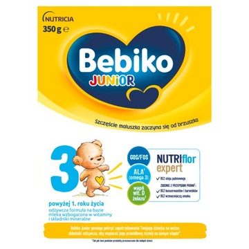 Bebiko Junior 3 молочная смесь, 350 г