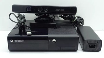 КОНСОЛЬ XBOX 360 E 500GB КАМЕРА KINECT